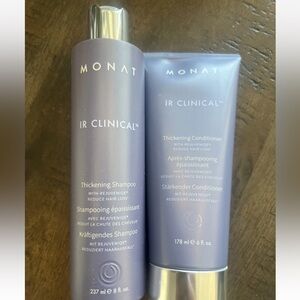 Monat IR Clinical Thickening Shampoo & Conditioner Full Size - New!